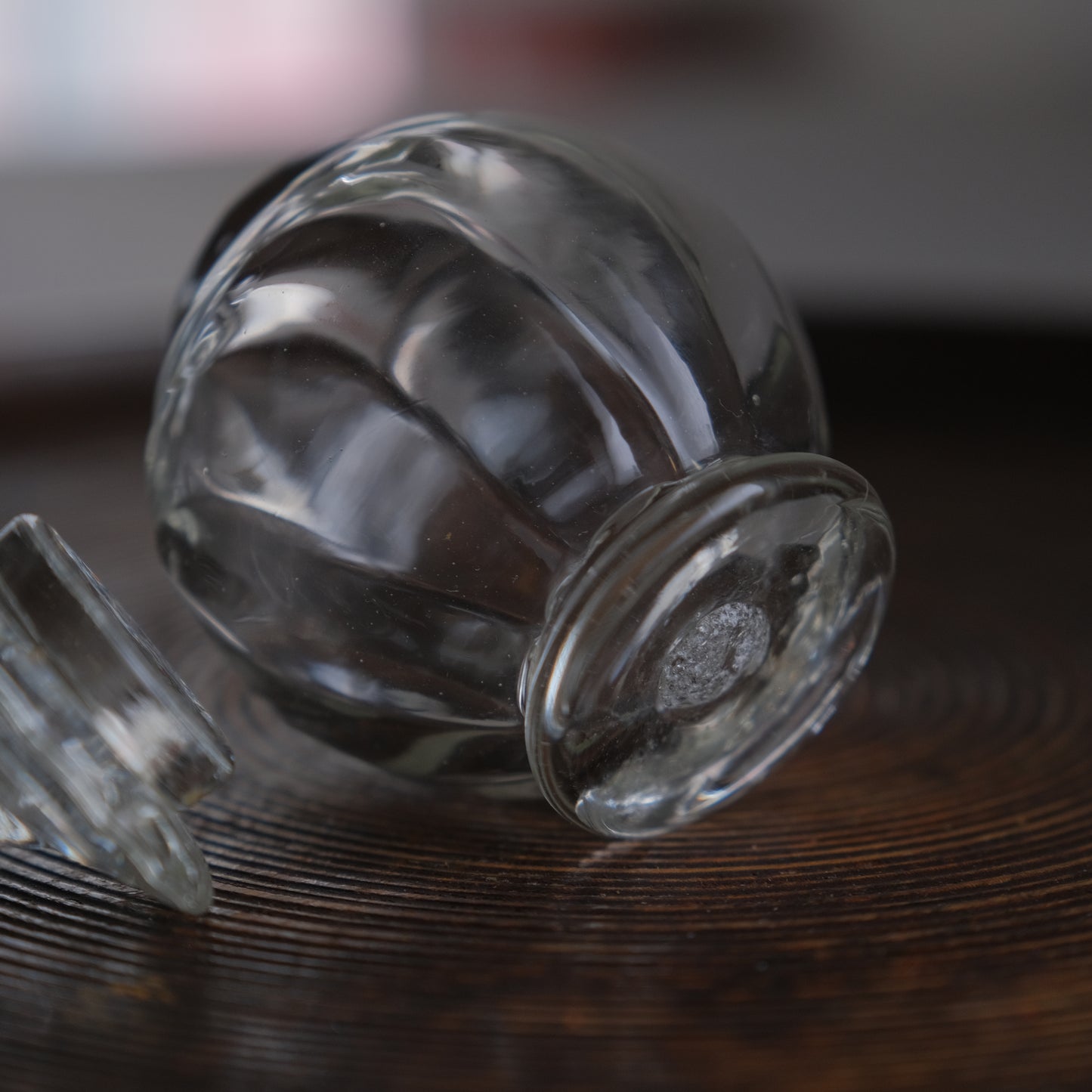 蓋付小壺 / 倉敷ガラス （小谷眞三）