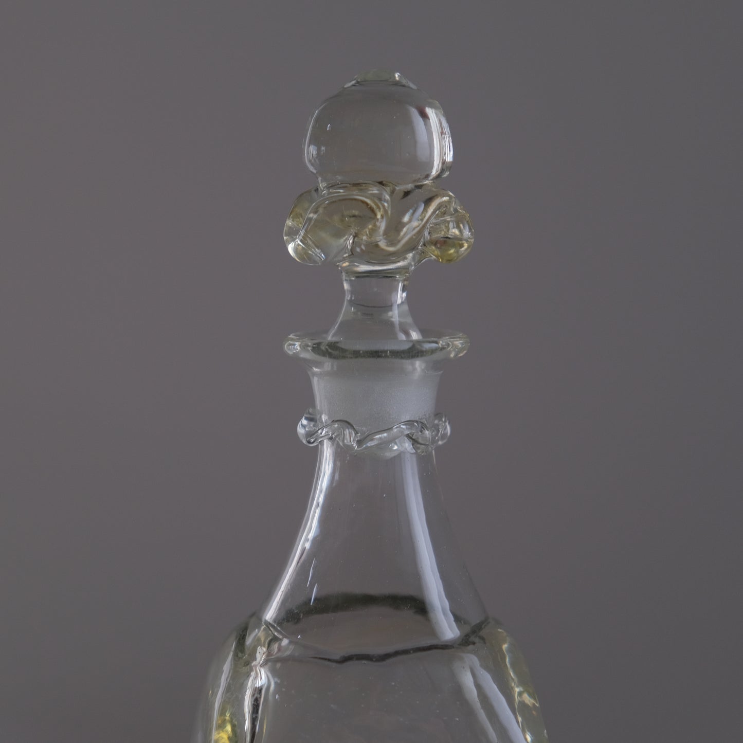 栓付角瓶 / 倉敷ガラス （小谷眞三）