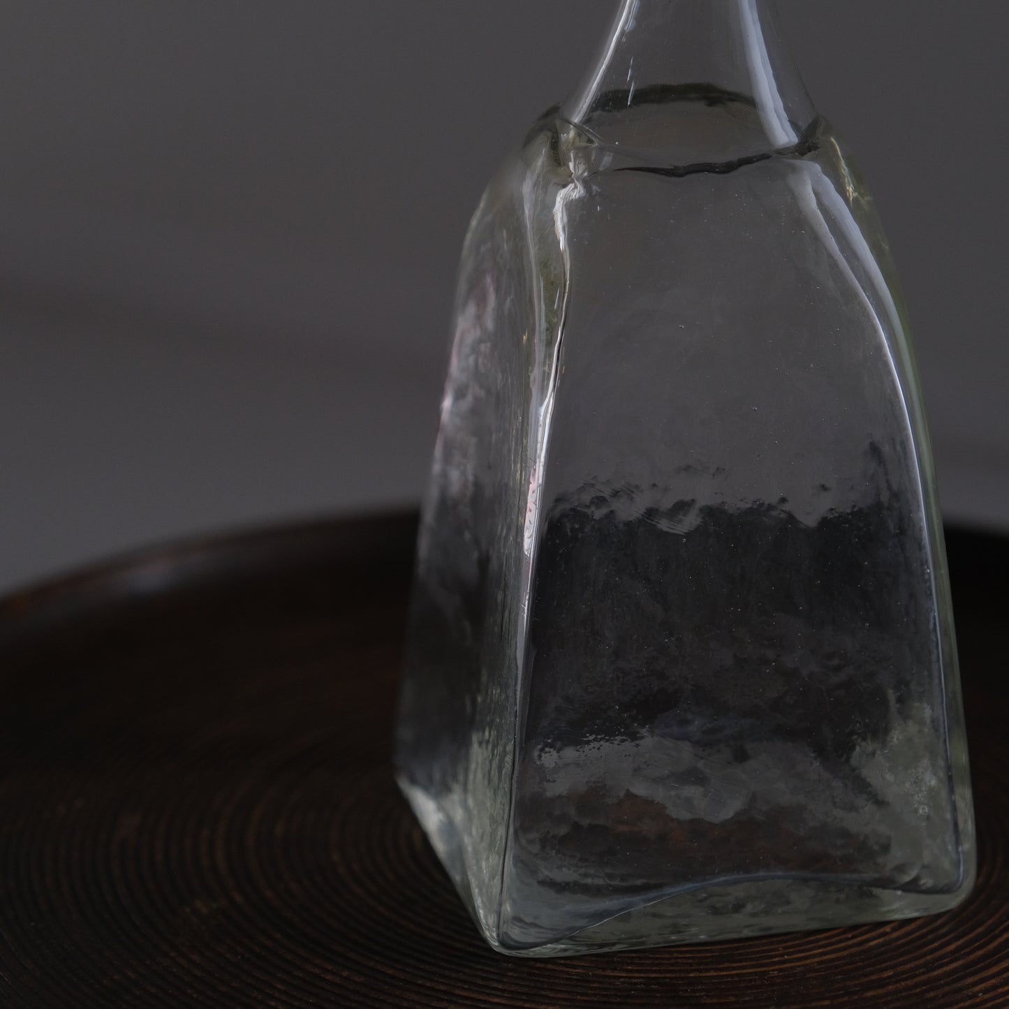 栓付角瓶 / 倉敷ガラス （小谷眞三）