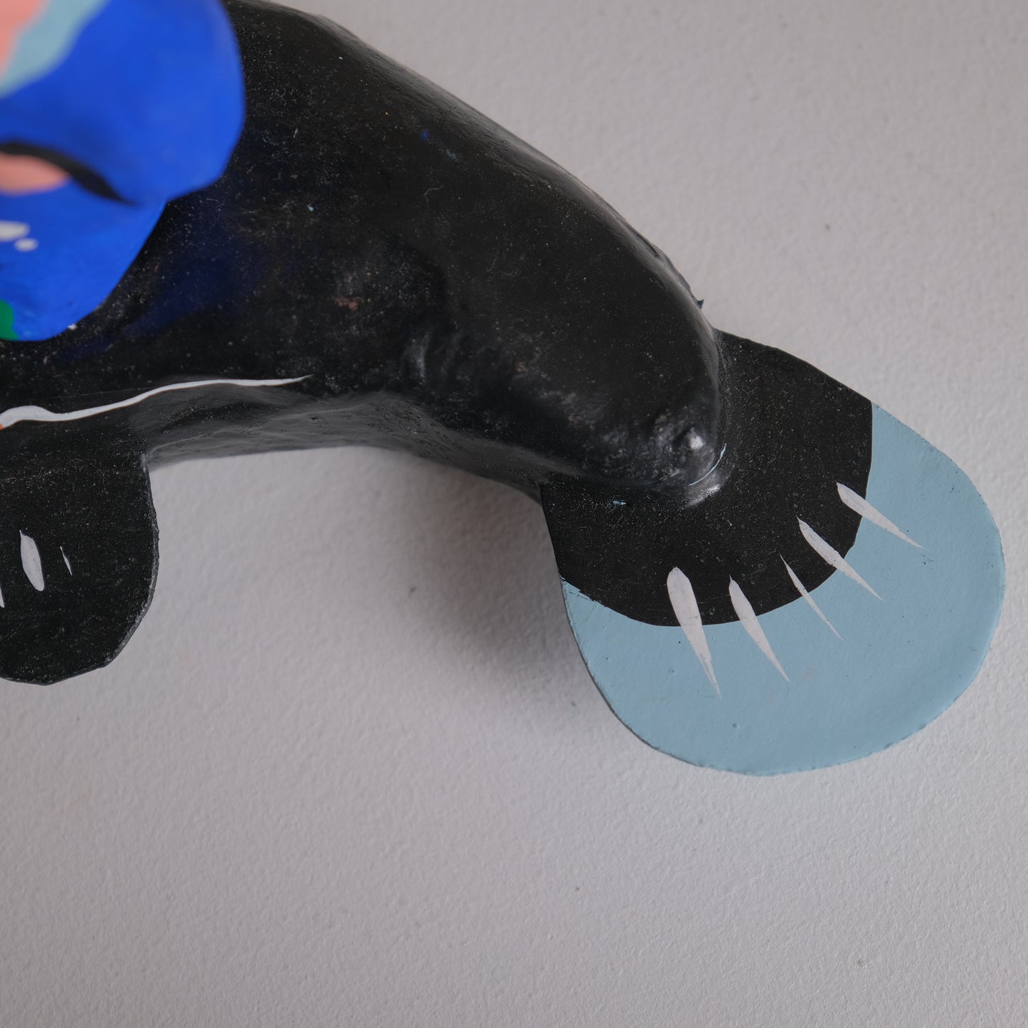 鯰乗り三番叟猿 / 春日部張子