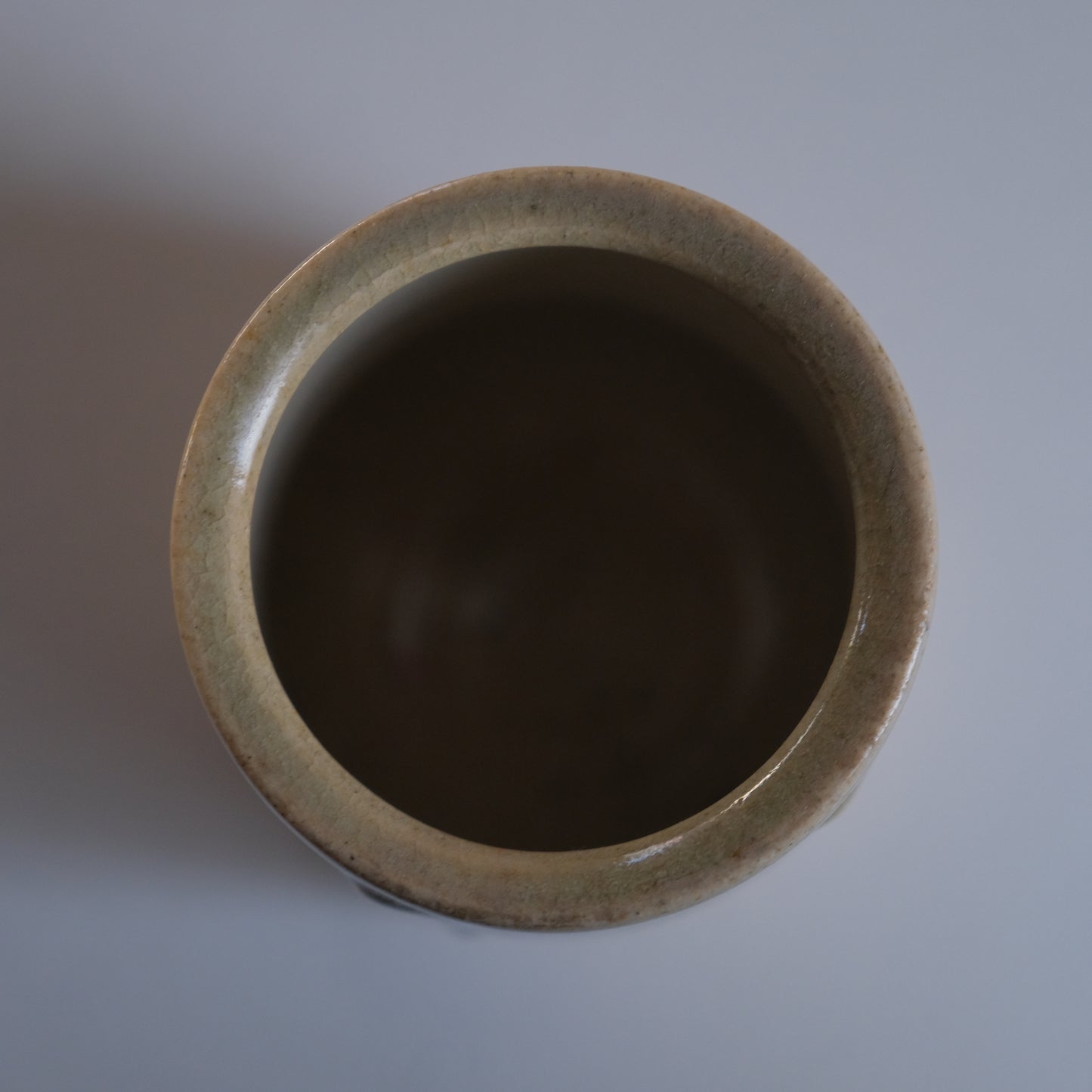 灰釉筒瓶/ 志和地窯