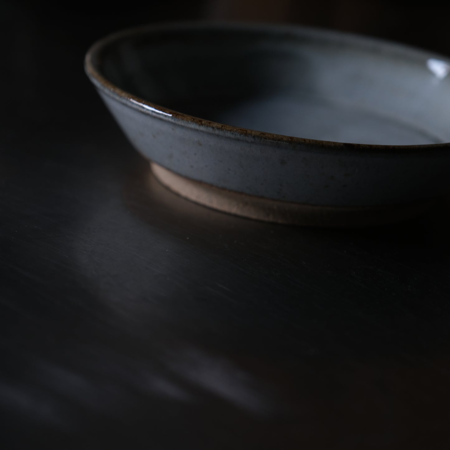 糠釉鉢 /沖塩明樹 （寒風春木窯）