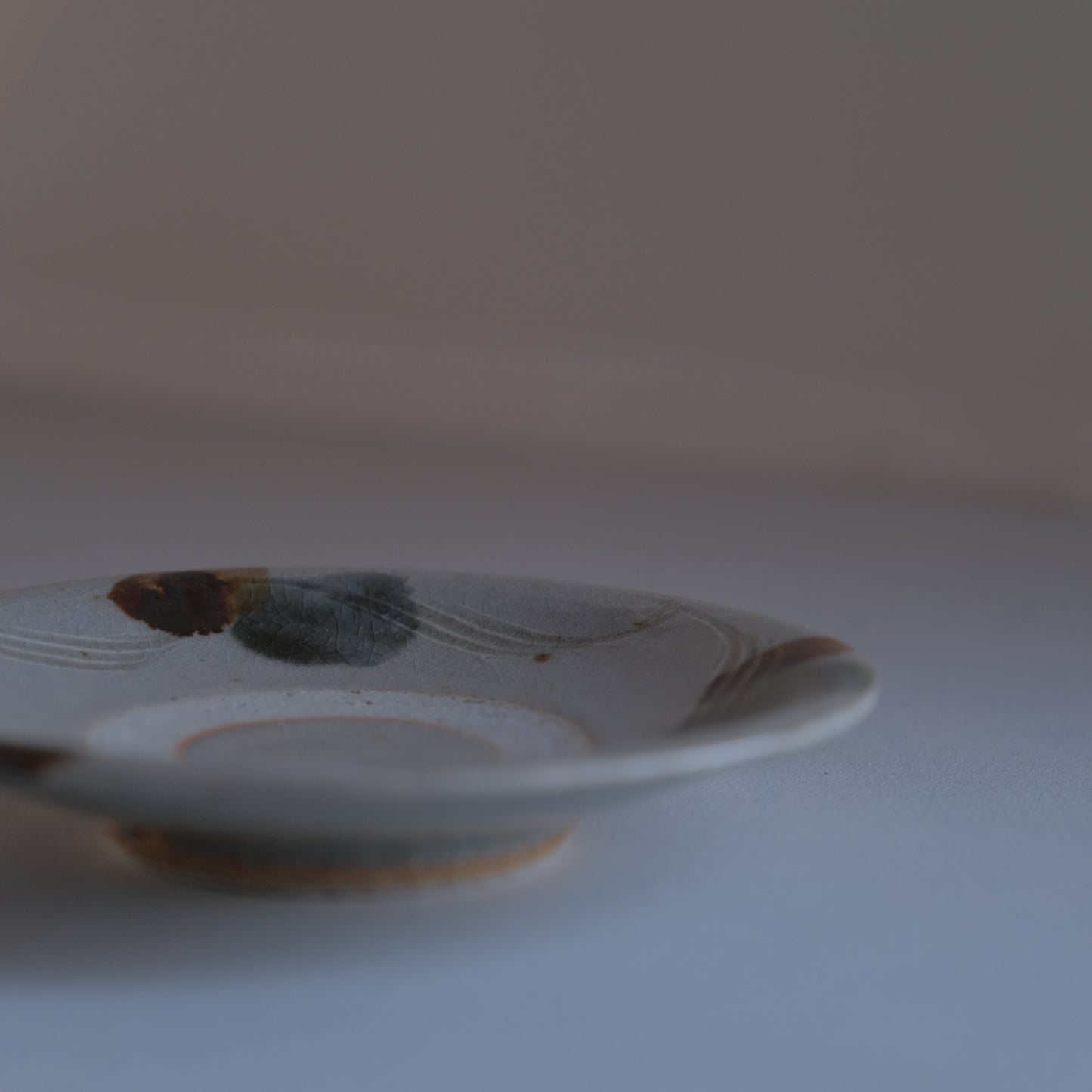 点打五寸皿 / 志和地窯