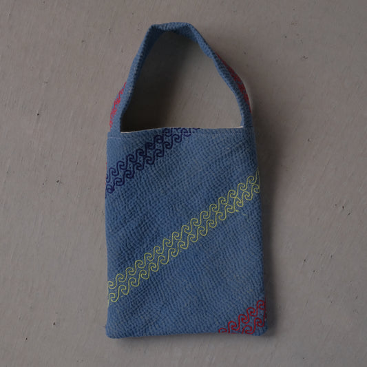 Vintage Quilt - One Handle Bag 008