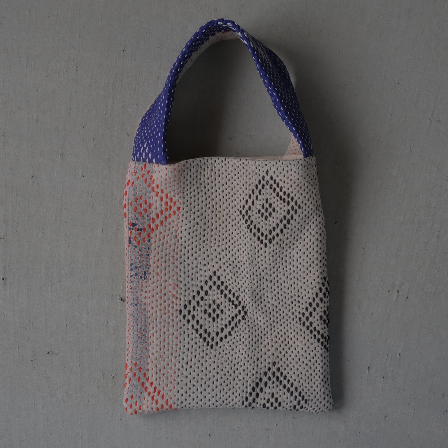 Vintage Quilt - One Handle Bag 010