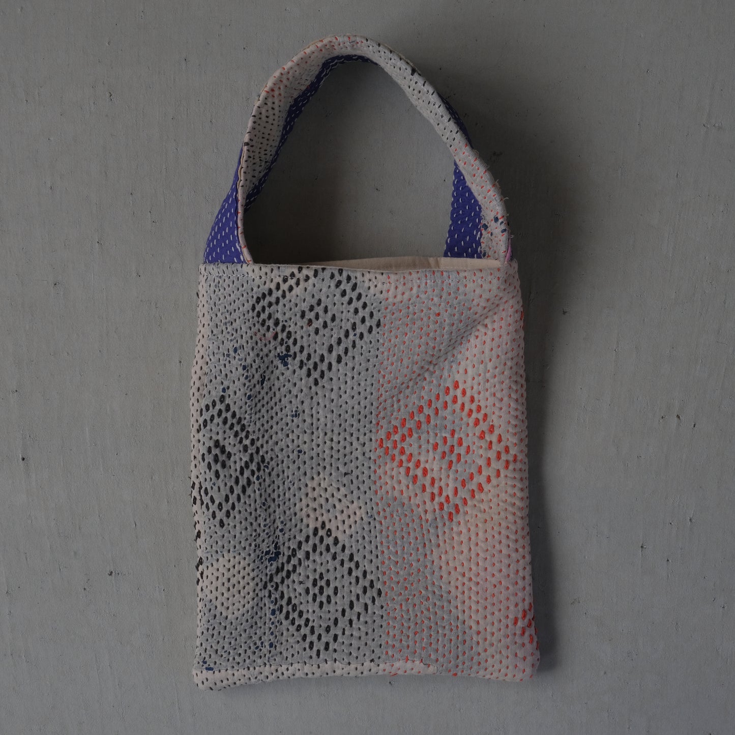 Vintage Quilt - One Handle Bag 010